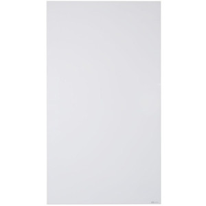 Quartet InvisaMount Vertical Glass Dry-Erase Board - 42x72 - 72" (6 ft) Width x 42" (3.5 ft) Height - White Glass Surface - Rectangle - Vertical