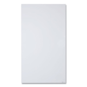 Quartet InvisaMount Vertical Magnetic Glass Dry-Erase Boards, 48" x 85", White Surface