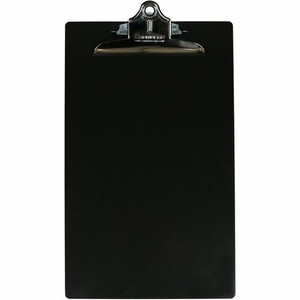 Saunders Smooth Aluminum Clipboard - Storage for Paper - 8 1/2" x 14" Sheet Size - SAU23519