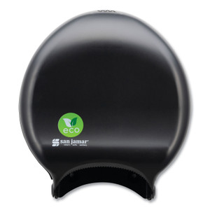 San Jamar Ecological Green Tissue Dispenser, 16.75 x 5.25 x 12.25, Black San Jamar Ecological Green Tissue Dispenser, 16.75 x 5.25 x 12.25, Black