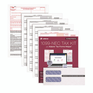 TOPS Part 1099-NEC Online Tax Kit - 5 Part - White Sheet(s) TOPS Part 1099-NEC Online Tax Kit - 5 Part - White Sheet(s)