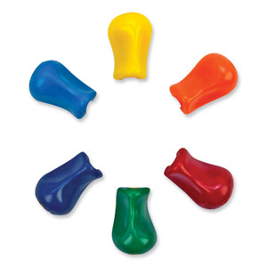 TPG Creations Original Grip, 2.1" Long, Assorted Colors, 6/Pack