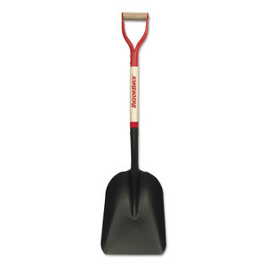 The Ames Companies  Inc. Steel Scoop  15 In L X 11.125 In W Blade  30 In White Ash, Steel  D-Grip Handle (760-50139) View Product Image