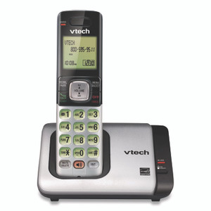 Vtech CS6719 Cordless Telephone, Black/Silver