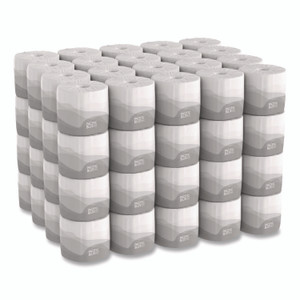 Georgia Pacific Professional Pacific Blue Basic Bathroom Tissue, Septic Safe, 1-Ply, White, 1,210 Sheets/Roll, 80 Rolls/Carton