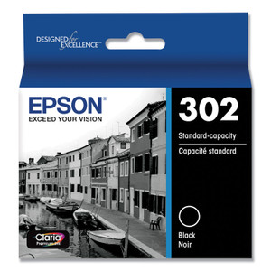 Epson T302520-S (T302) Claria Ink, Cyan/Magenta/Photo Black/Yellow