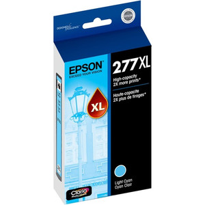 Epson Claria 277XL Original High Yield Inkjet Ink Cartridge - Light Cyan - 1 Each - Inkjet - High Yield
