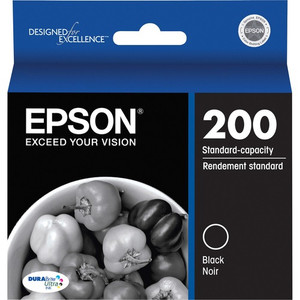Epson DURABrite Ultra 200 Original Inkjet Ink Cartridge - Black - 1 Each - Inkjet - Black