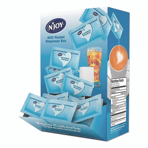 N'Joy Blue Aspartame Artificial Sweetener, 0.04 oz Packet, 400/Box