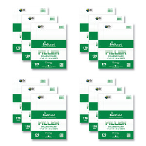 Roaring Spring BioBased Filler Paper - 170 Sheets - (ROA13186CS)