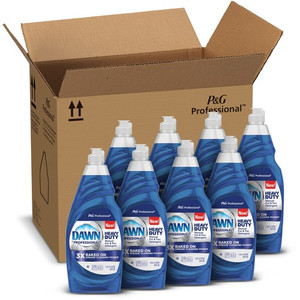 Dawn Manual Pot/Pan Detergent - 38 fl oz (1.2 quart) - Heavy Duty, Long Lasting - Blue