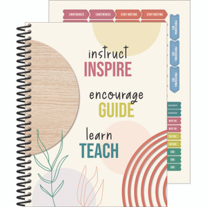 Carson-Dellosa Education Teacher Planners, Weekly/Monthly, Two-Page Spread, 11 x 8.5, Multicolor Cover, True to You Theme Carson-Dellosa Education Teacher Planners, Weekly/Monthly, Two-Page Spread, 11 x 8.5, Multicolor Cover, True to You Theme