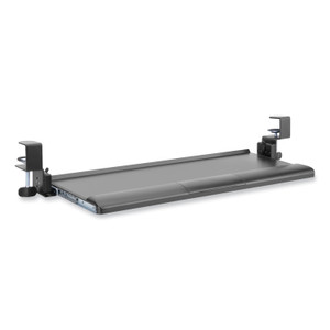 Kantek Desk Clamp Five-Position Tilting Keyboard Tray, 26.8" x 11.1, Black Kantek Desk Clamp Five-Position Tilting Keyboard Tray, 26.8" x 11.1, Black