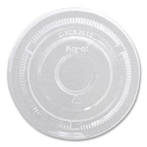 Karat PET Lids, No Hole Flat Lid, 12 oz to 24 oz Cold Cups, Plastic, Clear, 1,000/Carton Karat PET Lids, No Hole Flat Lid, 12 oz to 24 oz Cold Cups, Plastic, Clear, 1,000/Carton