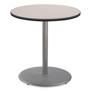 NPS Cafe Table, 36" Diameter x 36h, Round Top/Base, Gray Nebula Top, Gray Base NPS Cafe Table, 36" Diameter x 36h, Round Top/Base, Gray Nebula Top, Gray Base