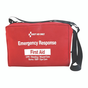 First Aid Only 224-Piece Emergency Response Bag, 224-Piece, Fabric Case First Aid Only 224-Piece Emergency Response Bag, 224-Piece, Fabric Case