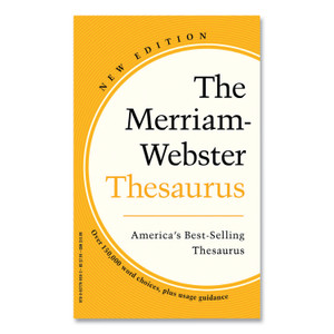 Merriam-Webster Paperback Thesaurus Printed Book - 150000 Pages - (MER0983)