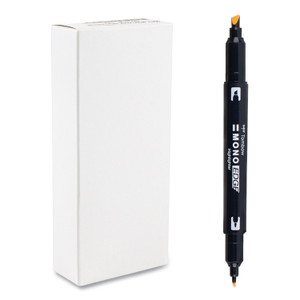 Tombow Mono Highlighters, Golden Yellow Ink, Bullet/Chisel Tip, Golden Yellow Barrel, 10/Box Tombow Mono Highlighters, Golden Yellow Ink, Bullet/Chisel Tip, Golden Yellow Barrel, 10/Box
