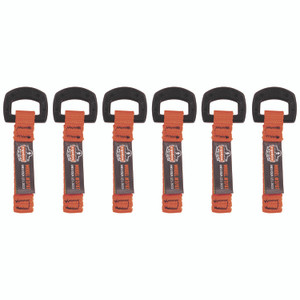 ergodyne Squids 3707 Web Tool Tether Attachment w/ Non-Conductive D-Ring Tool Tails, 2 lb Max Working Capacity, 3.5", Orange, 6/Pack ergodyne Squids 3707 Web Tool Tether Attachment w/ Non-Conductive D-Ring Tool Tails, 2 lb Max Working Capacity, 3.5", Orange, 6/Pack