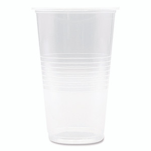 Boardwalk Translucent Plastic Cold Cups, 20 oz, Clear, 50/Pack Boardwalk Translucent Plastic Cold Cups, 20 oz, Clear, 50/Pack