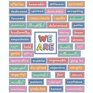 Carson-Dellosa Education Motivational Bulletin Board Sets, 52-Piece Set, We Stick Together: Motivational, 7.9" x 15", Multicolor Carson-Dellosa Education Motivational Bulletin Board Sets, 52-Piece Set, We Stick Together: Motivational, 7.9" x 15", Multicolor
