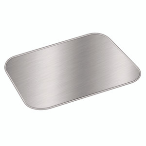 HFA Laminated Board Lid, 5.5 x 4.5, Silver/White, Aluminum, 1,000/Carton HFA Laminated Board Lid, 5.5 x 4.5, Silver/White, Aluminum, 1,000/Carton