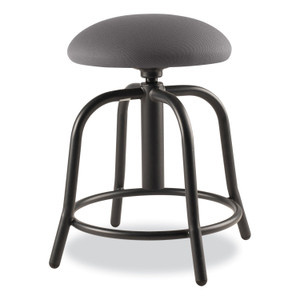 NPS 6800 Series Height Adjustable Fabric Seat Stool, Supports Up to 300 lb, 18" to 25" Seat Height, Charcoal Seat/Black Base NPS 6800 Series Height Adjustable Fabric Seat Stool, Supports Up to 300 lb, 18" to 25" Seat Height, Charcoal Seat/Black Base