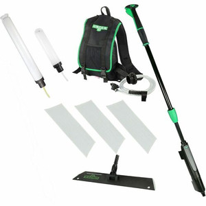 Unger Unger Excella Floor Finishing Straight Kit 18" - MicroFiber, Rubber - UNGEFKT9