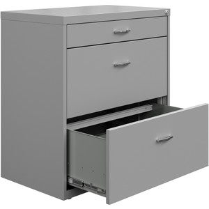 NuSparc Pencil Drawer Lateral File - 30" Width x 17.6" Depth x 31.7" Height - (NPRLF318BBSR)