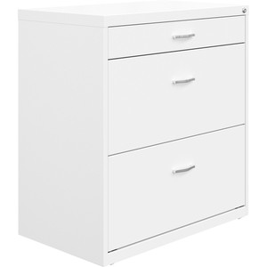 NuSparc Pencil Drawer Lateral File - 30" Width x 17.6" Depth x 31.7" Height - 2 x Drawer(s) for File, Pencil - (NPRLF318BBWE)