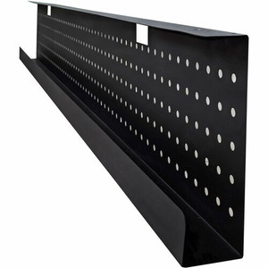 Lorell Invent Training Table Components - 54" Width x 3" Depth x 10" Height x 39.37 mil Thickness - Durable - Steel - Black