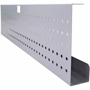 Lorell Invent Training Table Components - 42" Width x 3" Depth x 10" Height x 39.37 mil Thickness - Durable - Steel - Silver
