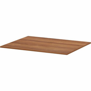 Lorell Essentials Modular Conference Tables - 1" Height x 59" Width x 47" Depth - Band Edge - Walnut Table Top - Modular, Eco-friendly - For Meeting, Office