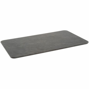 Allsop Leatherette Mousepad - 0.25" Height x 14.20" Width x 8.60" Depth - Black - Vegan Leather, Leatherette - Anti-skid, Wear Resistant, Fray Resistant - Mouse