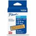 Brother P-touch TZe Laminated Label Tape - - DiameterTape - Orange - Laminated - Customizable, Peeling Resistant, Fade Resistant, Long Lasting, Temperature Resistant, Easy to Read - 26.20 ft Roll Length