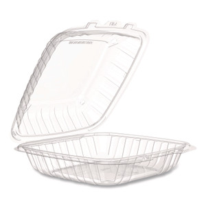 Dart 9" Hinged Food Container - Food, Food Storage, Salad - DCC90PPHT1