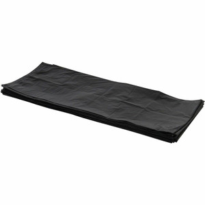 Heritage Value Line Can Liners - 33 gal Capacity - 33" Width x 38" Depth x 1.20 mil (30 Micron) Thickness - Black - Waste Disposal - Recycled