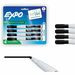 Expo Magnetic Dry Erase Markers - Fine Marker Point - Erasable - Black Ink - Dry