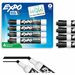 Expo Dry Erase Chisel Tip Markers - Chisel Marker Point - Erasable - Black Ink - Dry