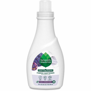 Seventh Generation Natural Fabric Softener - For Fabric, Clothes - Liquid - 32 fl oz (1 quart) - Fresh Lavender Scent - Bio-based, Dye-free