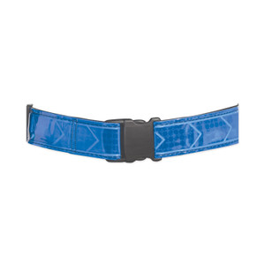 NIB - Reflective Safety Belt, Vinyl, Adjustable 31" to 55", Blue - (NSN6306921)