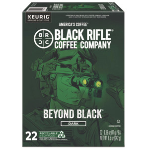 Black Rifle Coffee Company Beyond Black Coffee K-Cups, 22/Box