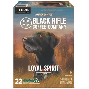 Black Rifle Coffee Company Loyal Spirit Coffee K-Cups, 22/Box