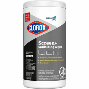 Clorox Screen + Sanitizing Wipes - CLO60724