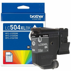 Brother LC504 Original High Yield Inkjet Ink Cartridge - BRTLC504XLBKS