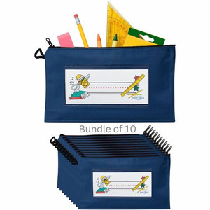 Seat Sack 10-Count Pencil Pouch with Zipper Bundle - SSK00040BUNDLE