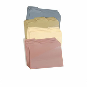 Smead 1/3 Tab Cut Letter Top Tab File Folder - SMD10543