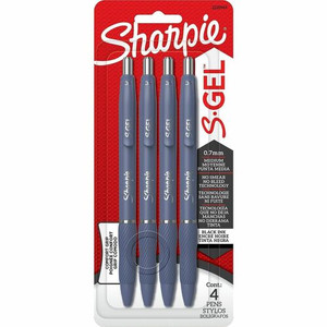 Sharpie S-Gel Gel Pen - 0.7 mm Pen Point - Retractable - Black Ink - Gel-based - SAN2220964