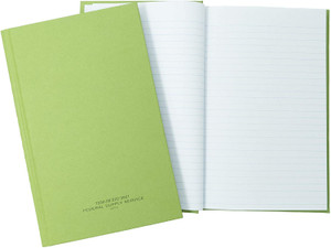 Green Journal Log Book 8 x 5.5 (7530002223521)