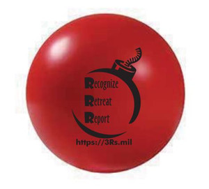 STRESS BALL 3Rs LOGO